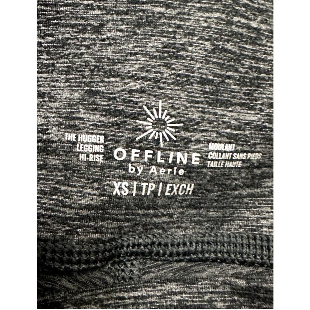Off Line By Aerie Athleisure Pockets Legging High Rise Women's Heather Gray XS - Picture 7 of 7